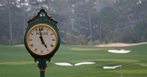 rolex golf course clock|why are golf courses with rolex clocks.